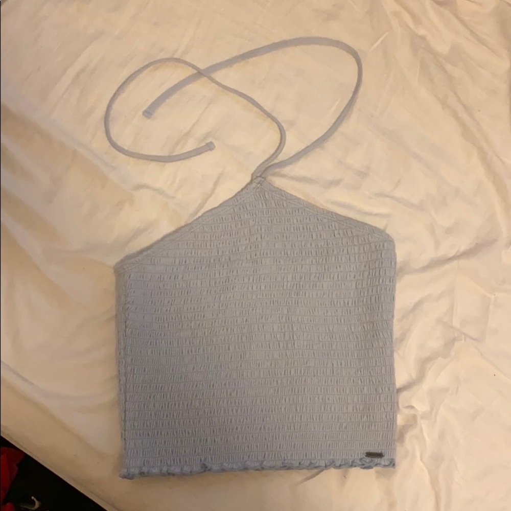 Halter top ( baby blue)